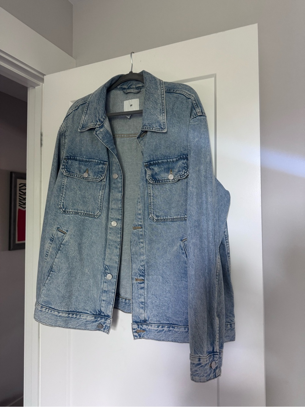 Men’s Light Wash Denim Jacket